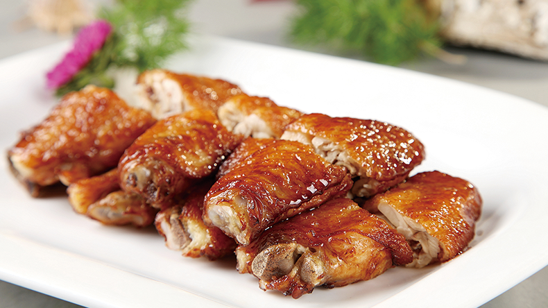 香辣風(fēng)味烤雞翅加工