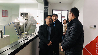 區(qū)金融局一行至青島特斯特調研指導